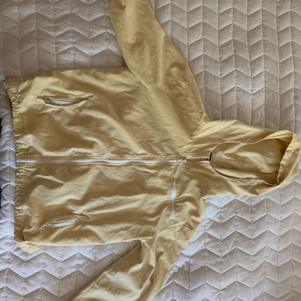 yellow brandy melville jacket john galt